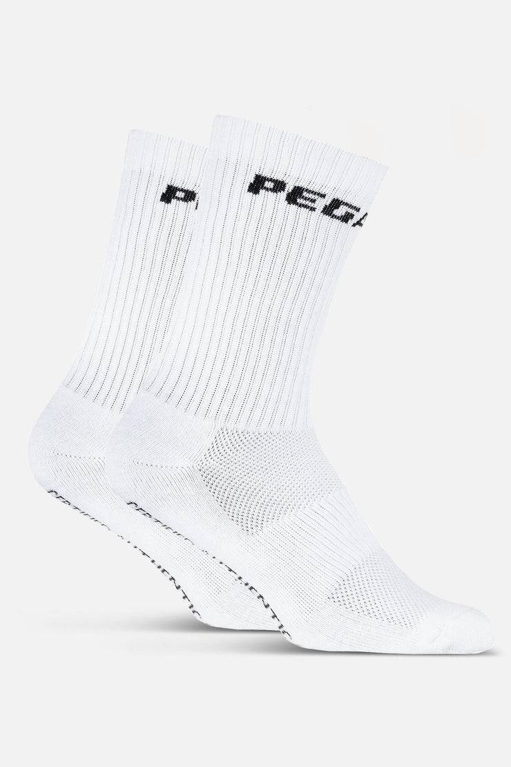 Pegador Certified Logo Socks White Black 50% Rabatt für begrenzte Zeit