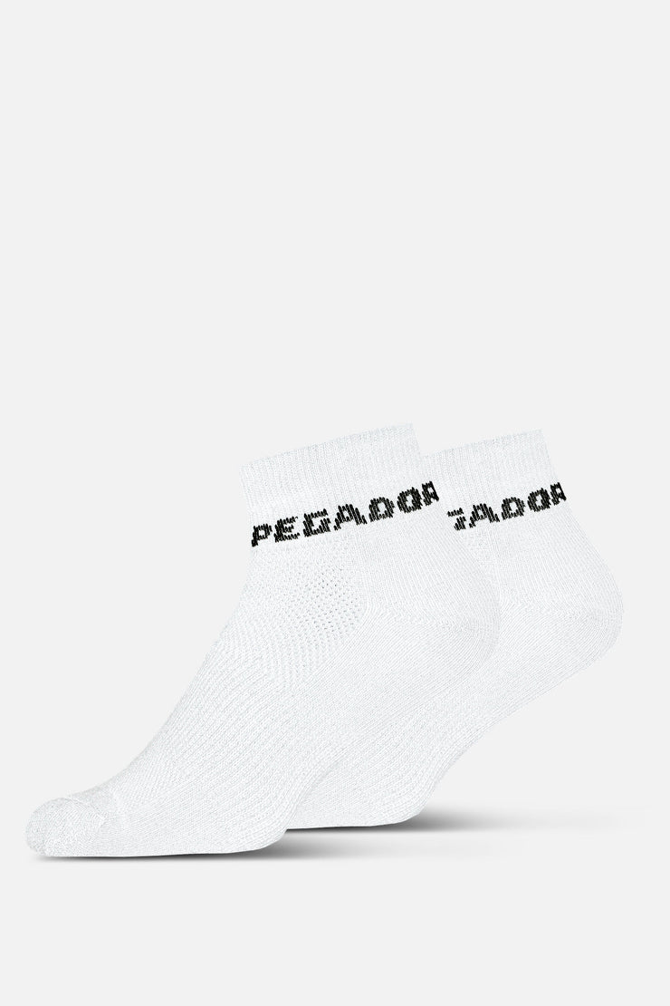 Pegador Logo Socks Low White Black Verkauf