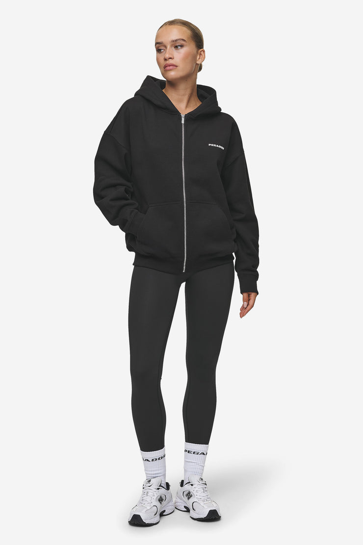 Pegador Clarita Oversized Sweat Jacket Black White Gum Versandkostenfrei