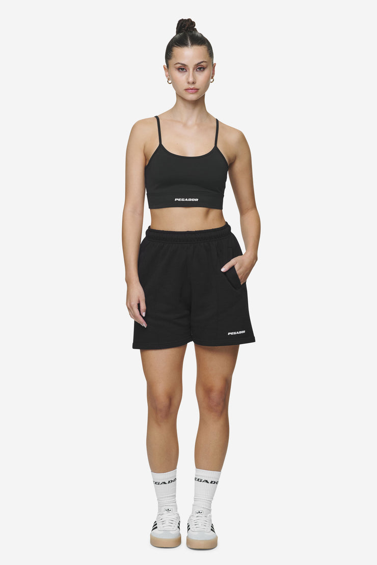 Pegador Sully High Waisted Shorts Black White Gum Osterangebot
