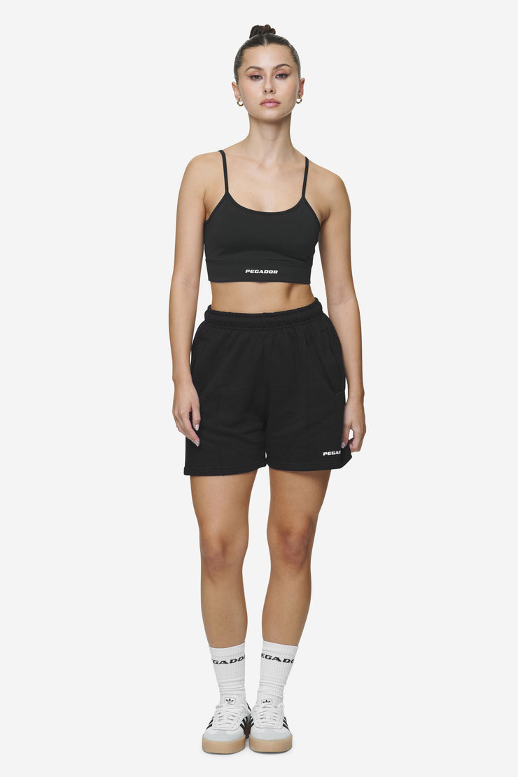 Pegador Sully High Waisted Shorts Black White Gum Osterangebot