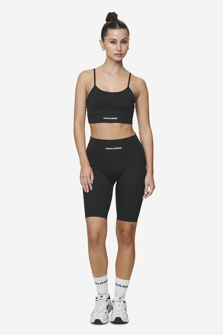 Pegador Lupita Biker Shorts Black White Muttertagsangebot