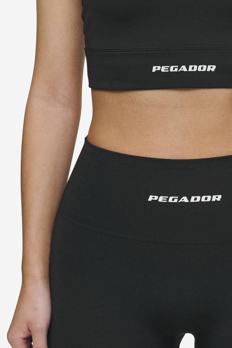 Pegador Lupita Biker Shorts Black White Muttertagsangebot