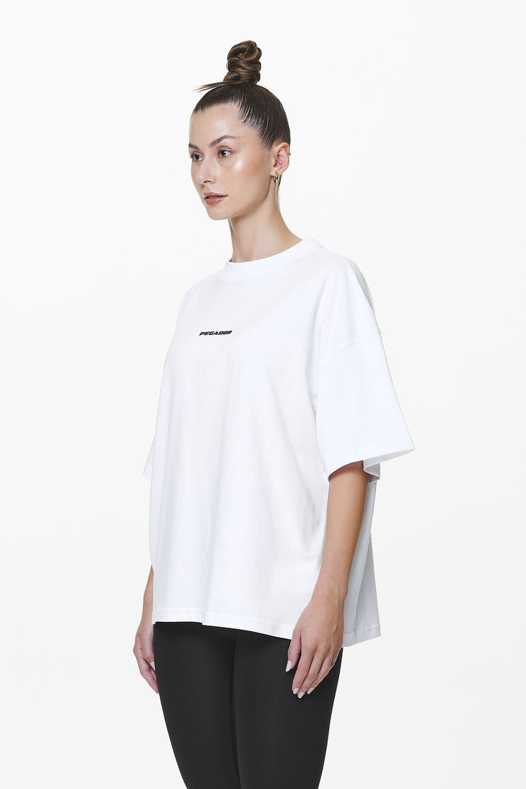Pegador Bel Air Heavy Oversized Tee White Gum Neueste Mode