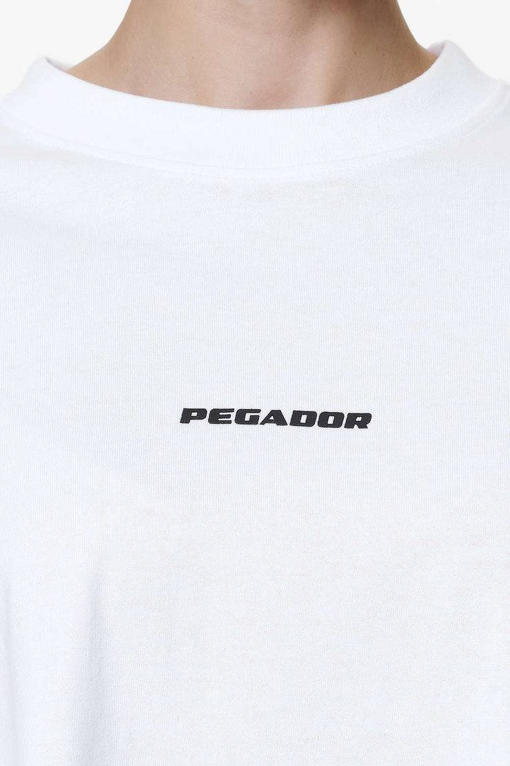 Pegador Bel Air Heavy Oversized Tee White Gum Neueste Mode