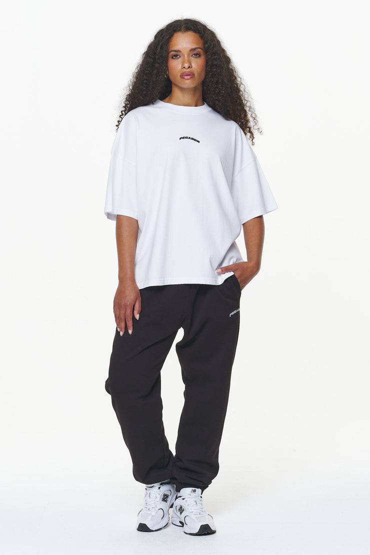 Pegador Thames Heavy Oversized Tee White Online Outlet