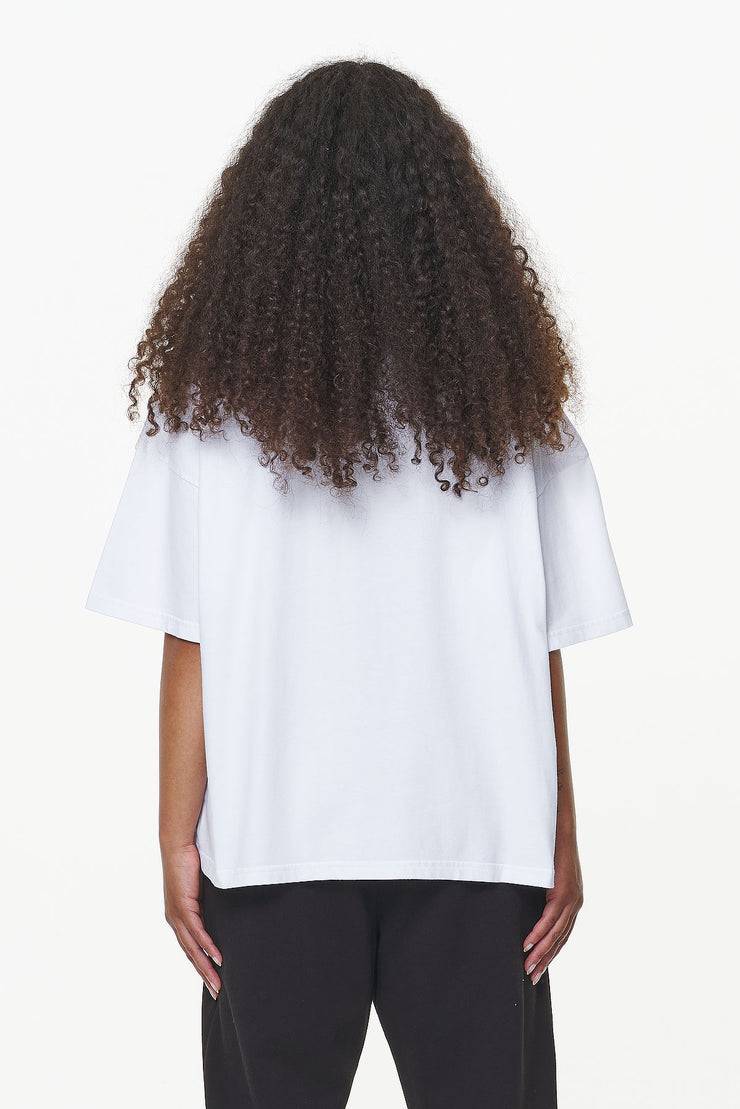 Pegador Thames Heavy Oversized Tee White Online Outlet