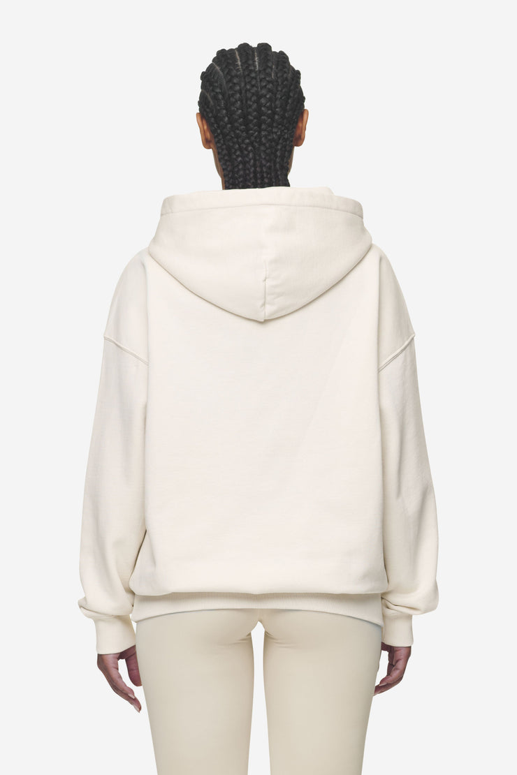 Pegador Clarita Logo Oversized Hoodie Washed Coast Sand White Gum Große Rabatte