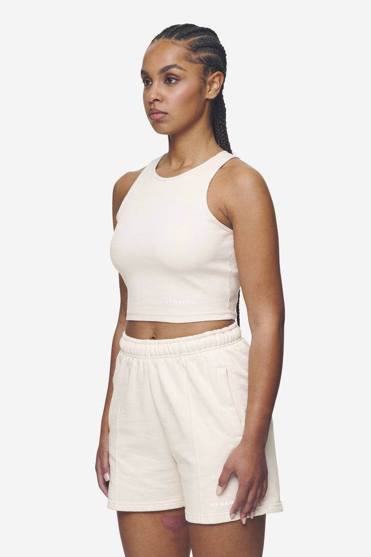 Pegador Ayla Crop Top Washed Coast Sand White Neuheiten