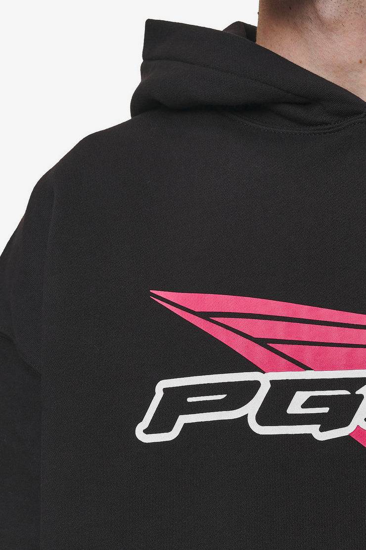 Pegador Blamor Oversized Hoodie Washed Black Räumungsverkauf