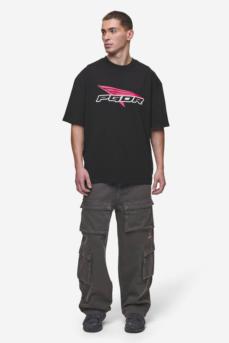 Pegador Blamor Oversized Tee Washed Black Tägliche Deals