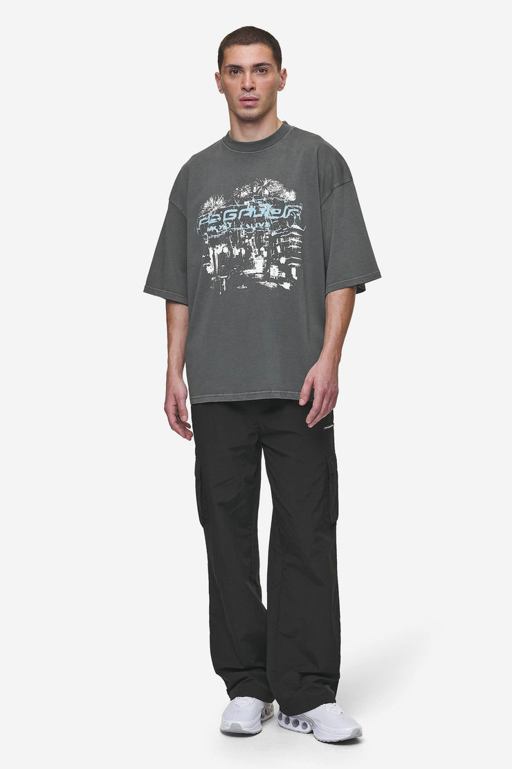Pegador Macon Boxy Tee Washed Anthracite Zeitbegrenzte Promotion