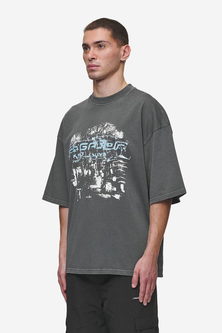 Pegador Macon Boxy Tee Washed Anthracite Zeitbegrenzte Promotion