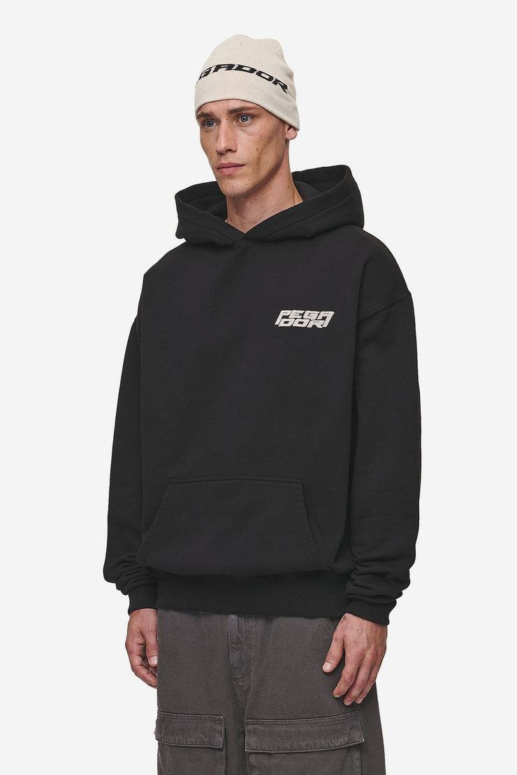 Pegador Doyer Oversized Hoodie Washed Black Bis zu 50% Rabatt
