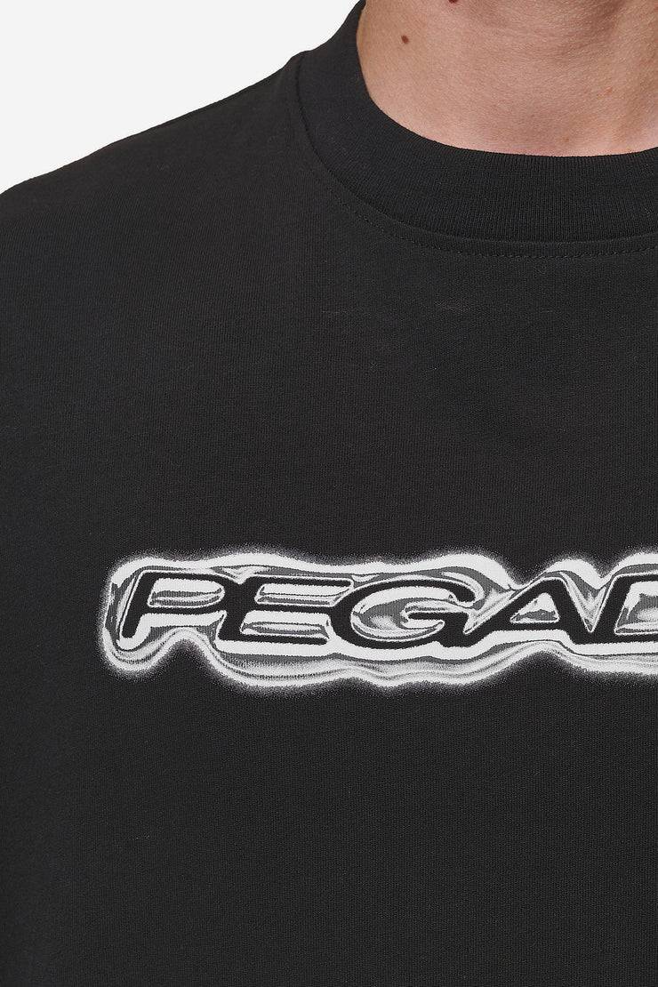 Pegador Baxter Boxy Tee Washed Black Nur für heute