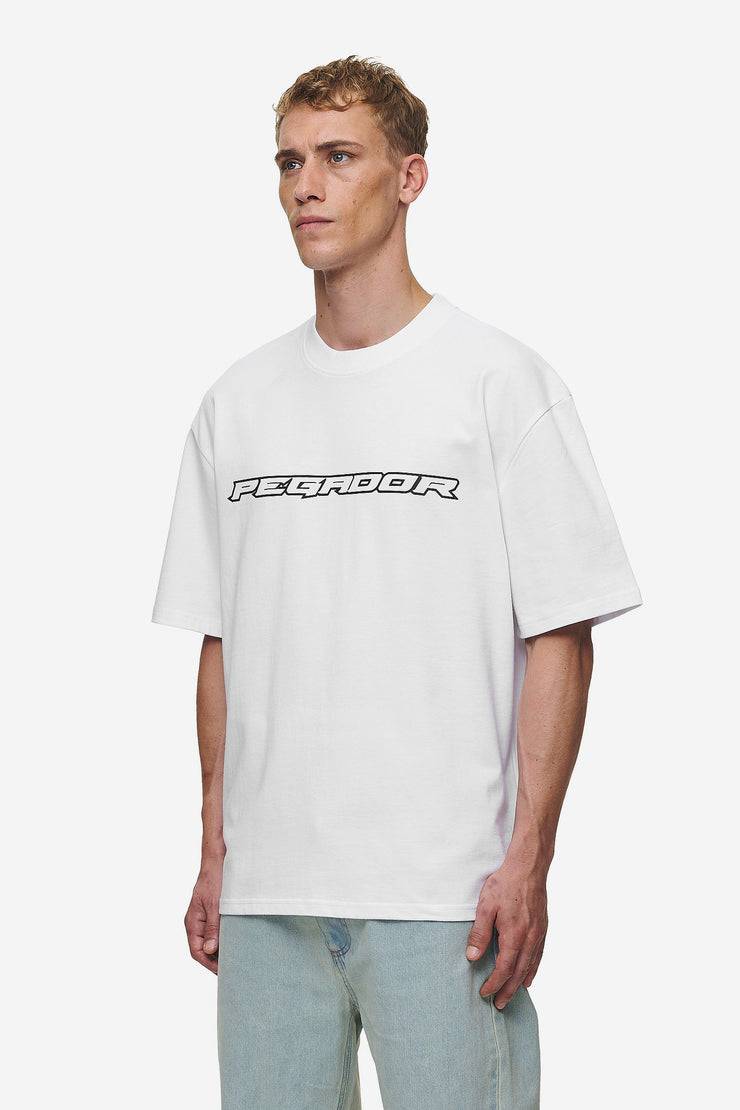 Pegador Alden Oversized Tee White Bis zu 55% Rabatt