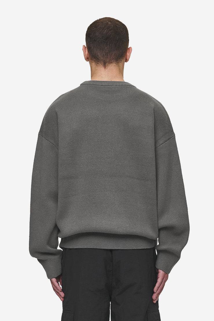 Pegador Logo Oversized Knit Sweater Anthracite Nur noch ein Tag übrig