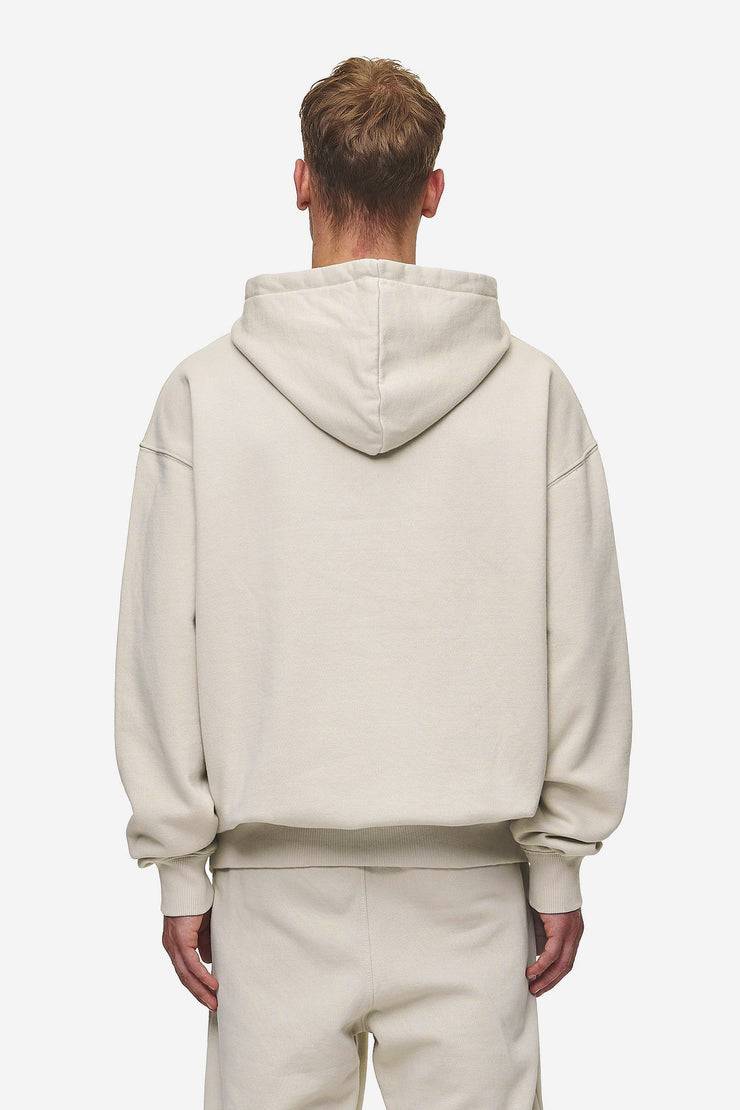 Pegador Logo Oversized Halfzip Hoodie Washed Light Beige Riesige Rabatte