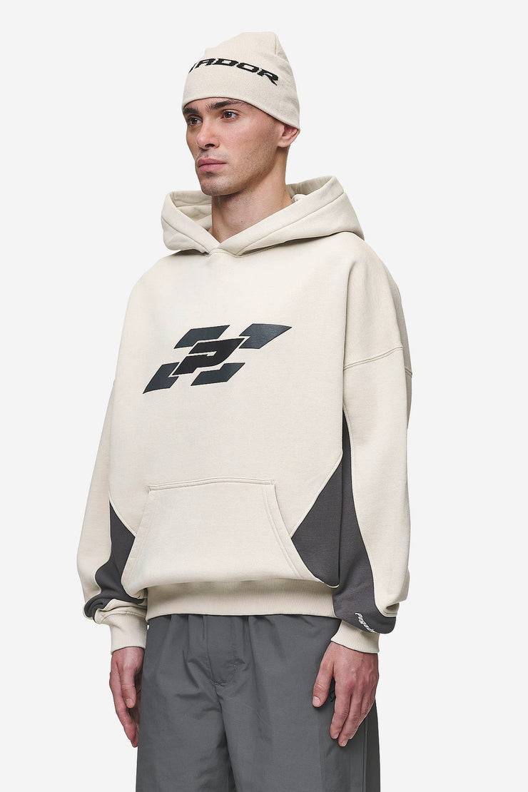 Pegador Slick Boxy Hoodie Washed Light Beige Fabrikladen