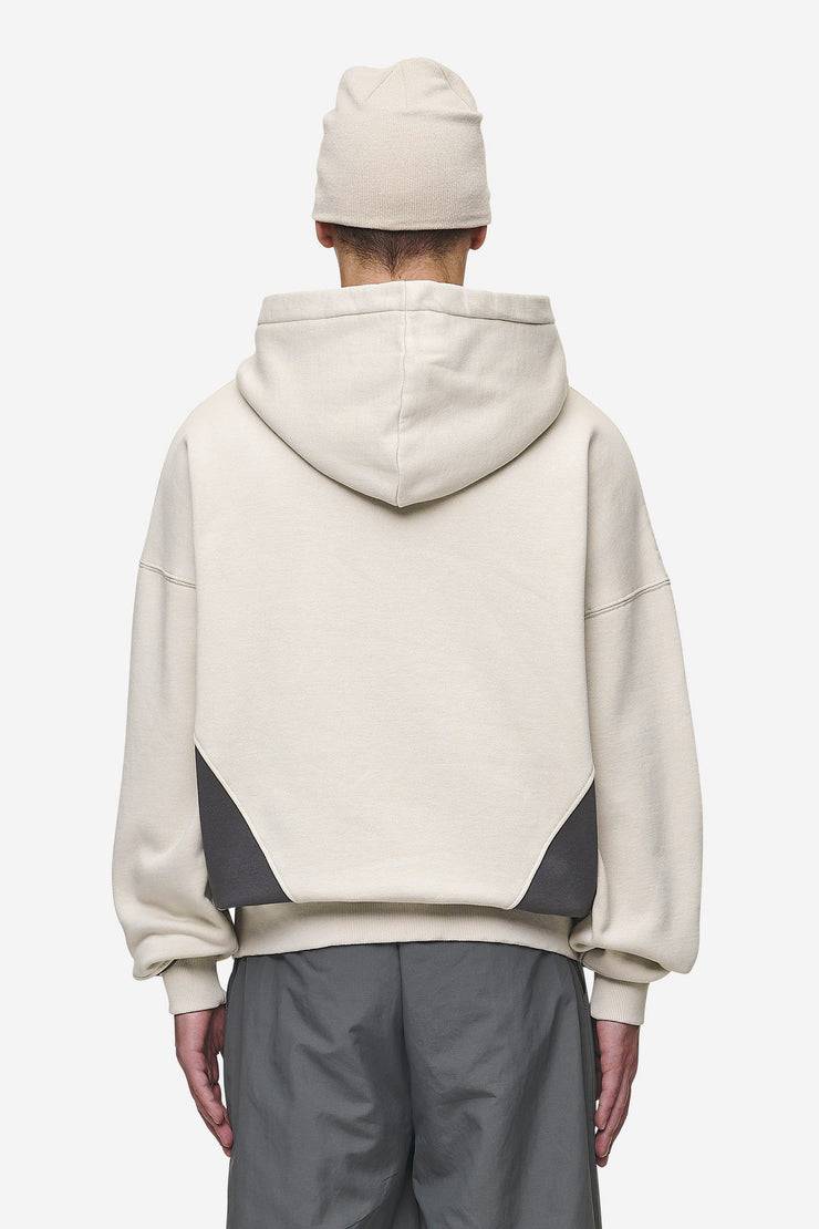 Pegador Slick Boxy Hoodie Washed Light Beige Fabrikladen