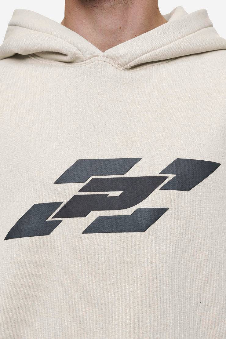Pegador Slick Boxy Hoodie Washed Light Beige Fabrikladen