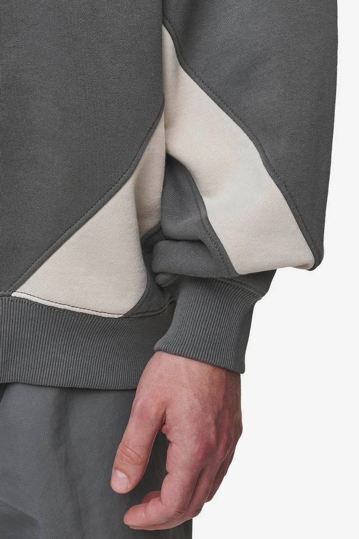 Pegador Slick Boxy Sweater Washed Anthracite Begrenzt auf 3 Tage