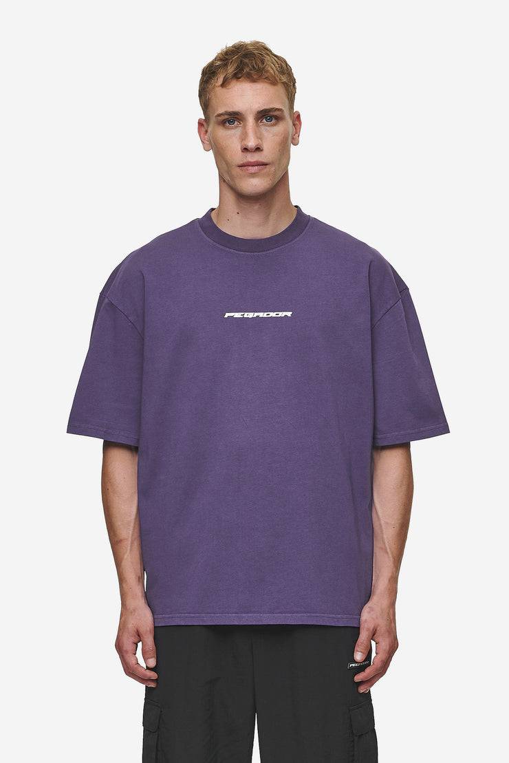 Pegador Dubose Oversized Tee Vintage Deep Purple Im Verkauf
