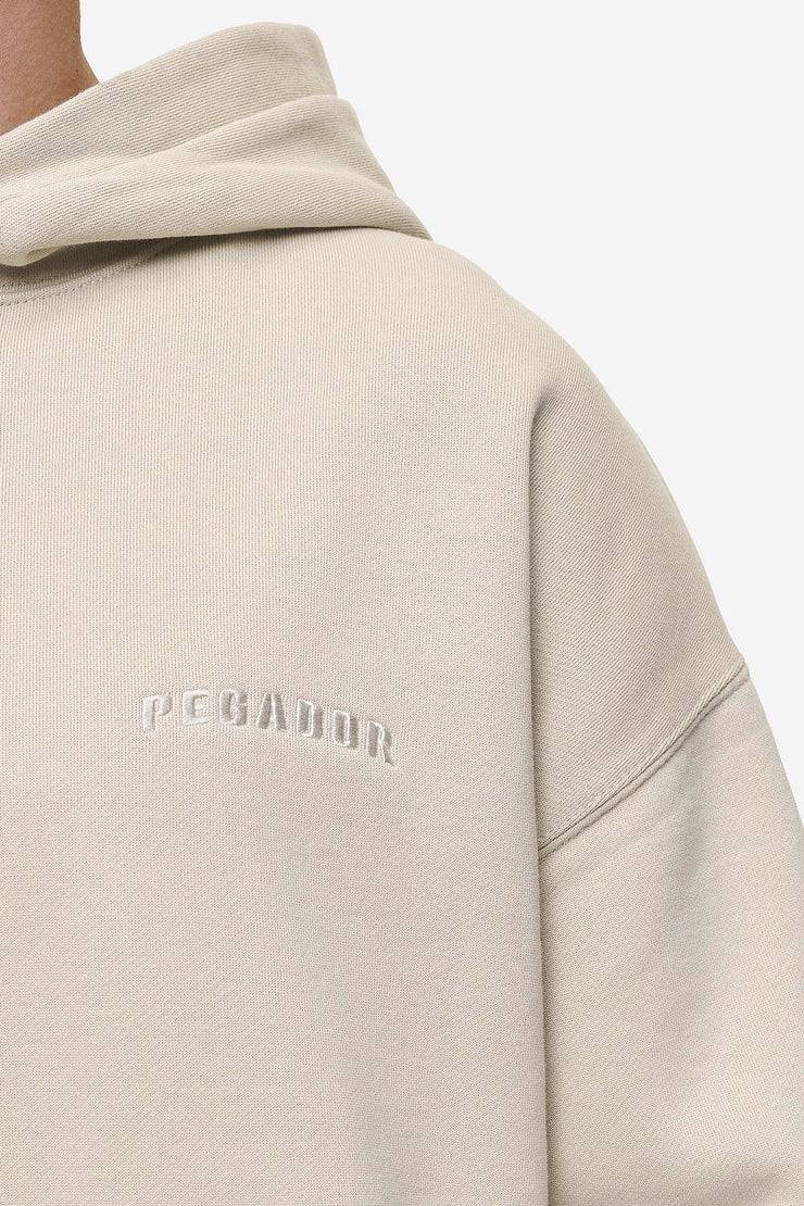 Pegador Buford Oversized Hoodie Washed Light Beige zollfrei