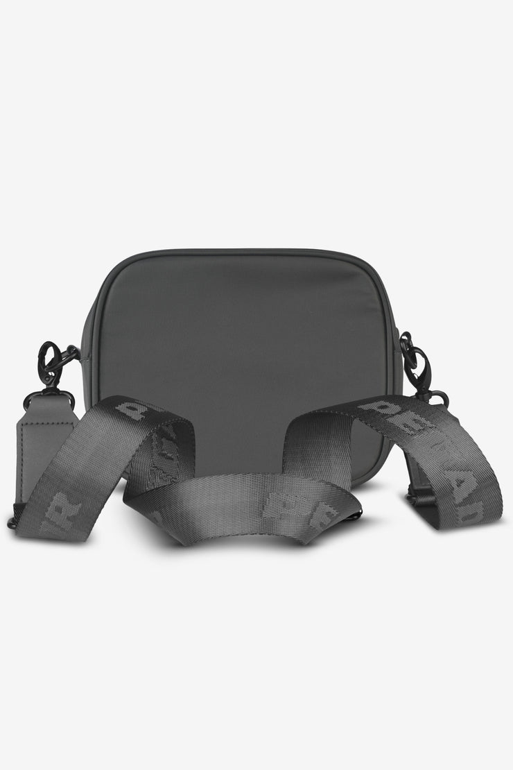 Pegador Rubber Logo Patch Nylon Shoulder Strap Bag Anthracite 50% Rabatt für begrenzte Zeit