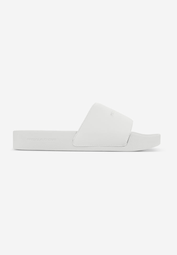 Pegador Logo Slide White White Auslauf