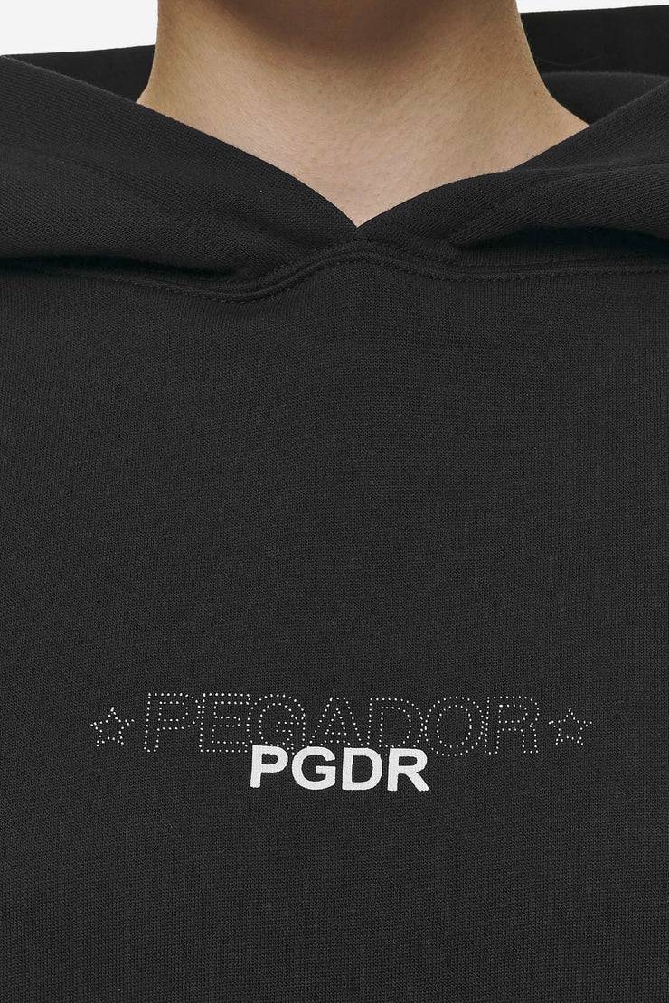 Pegador Sonia Oversized Hoodie Washed Black Kostenloser Versand