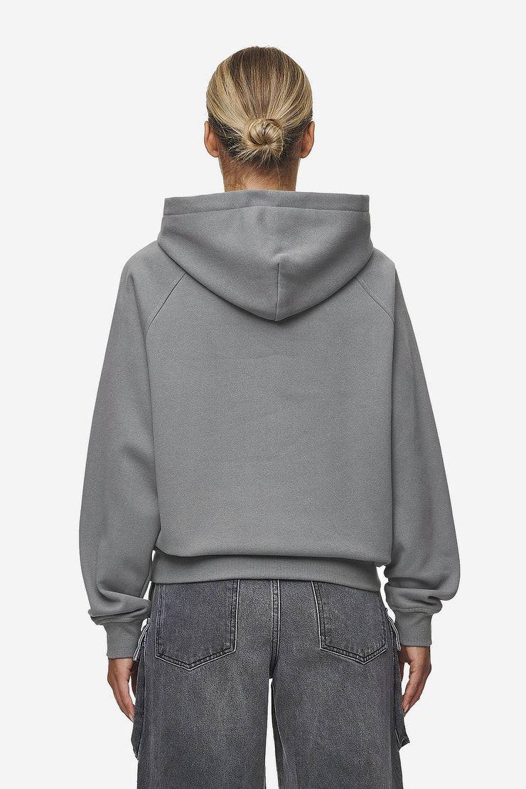 Pegador Klaria Oversized Hoodie Washed Deep Grey Fabrik Onlineshop