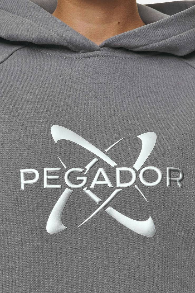 Pegador Klaria Oversized Hoodie Washed Deep Grey Fabrik Onlineshop