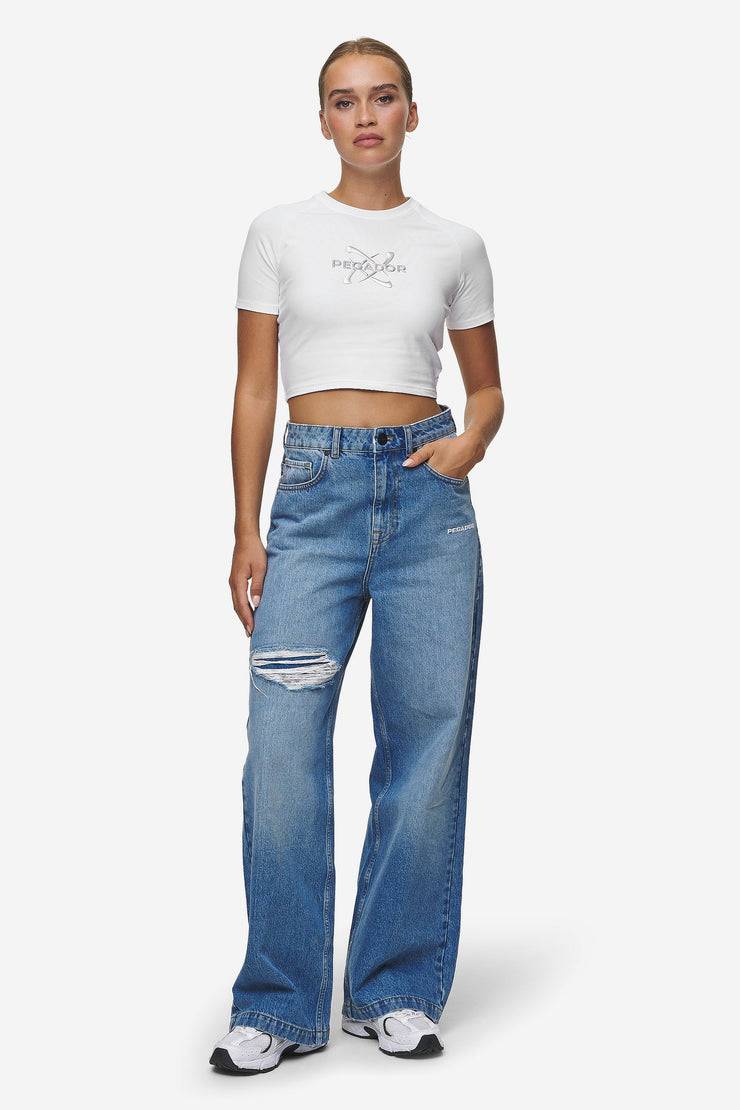 Pegador Klaria Baby Tee White Fabrikpreis