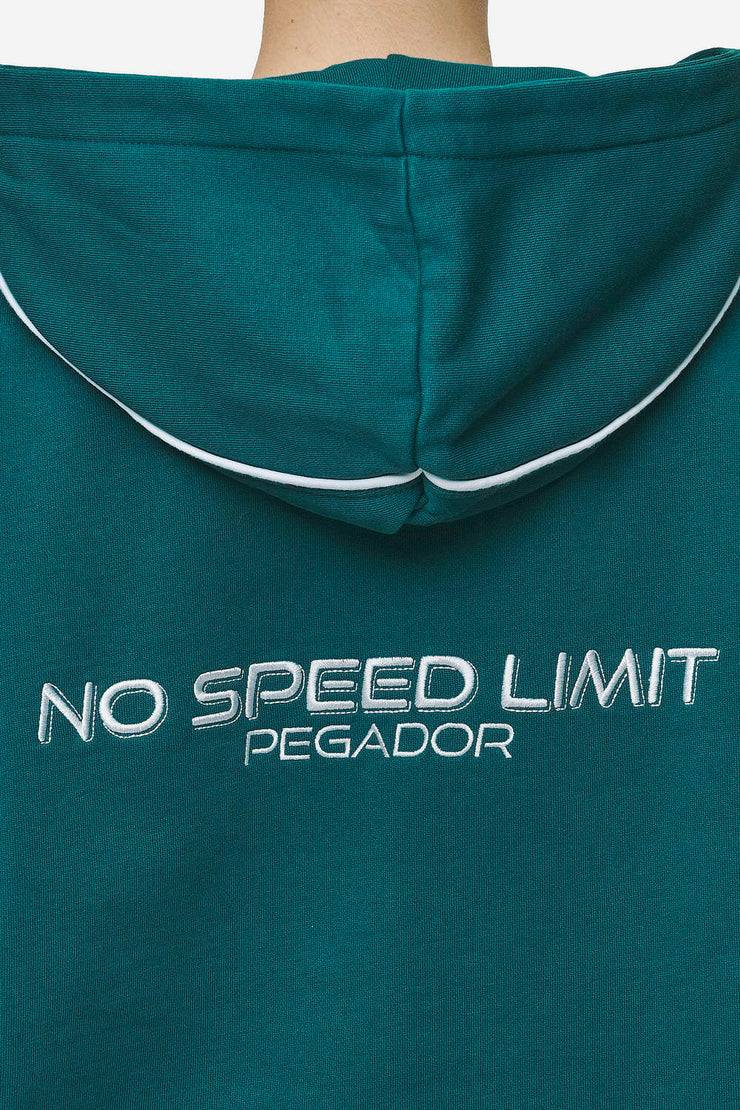 Pegador Naomi Oversized Hoodie Washed Urban Turquoise Sonderangebot