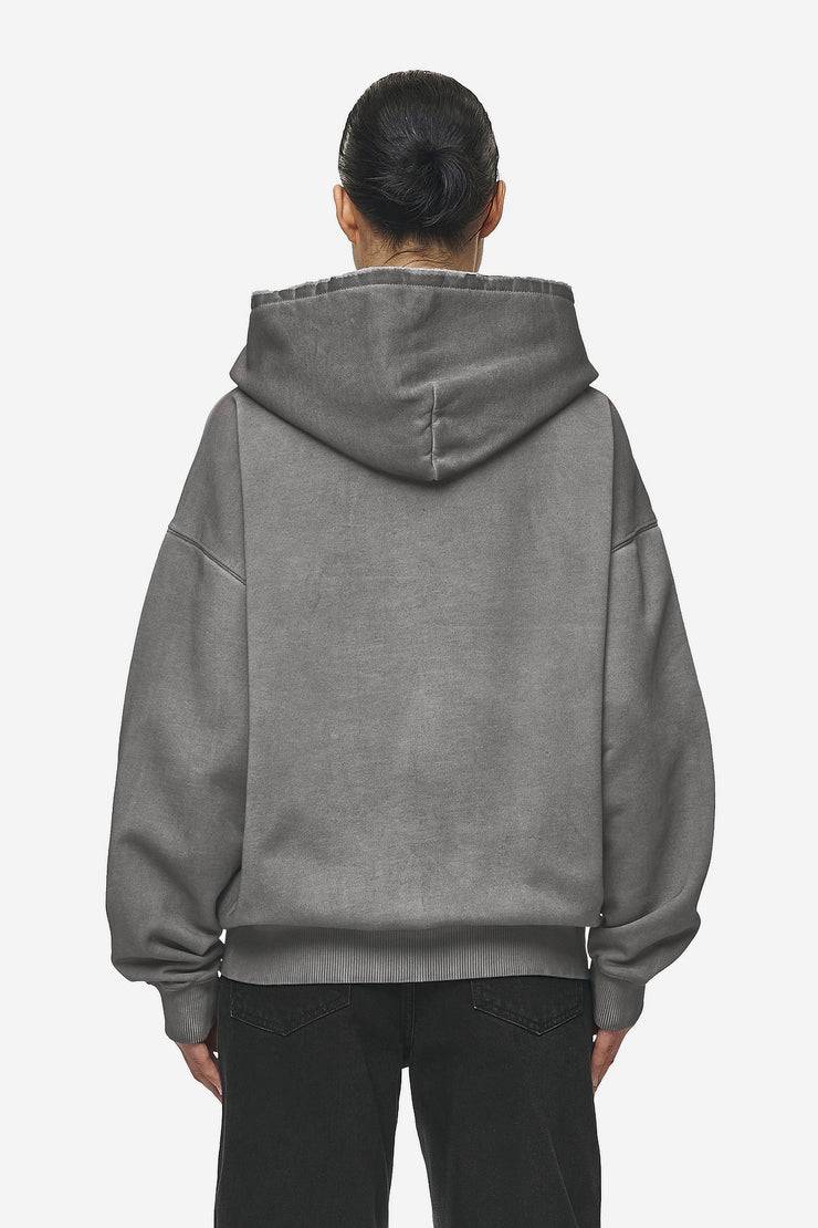 Pegador Julia Oversized Sweat Jacket Oil Dyed Deep Grey Großer Ausverkauf