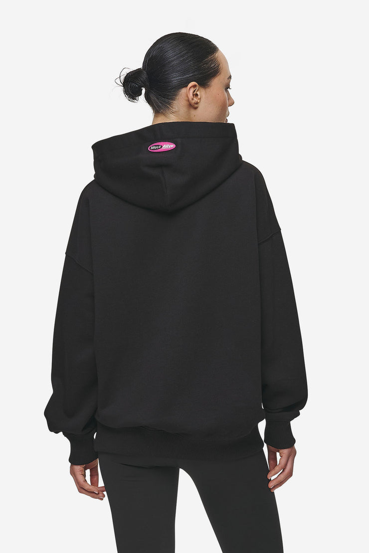 Pegador Tori Oversized Hoodie Washed Black Flash Sale