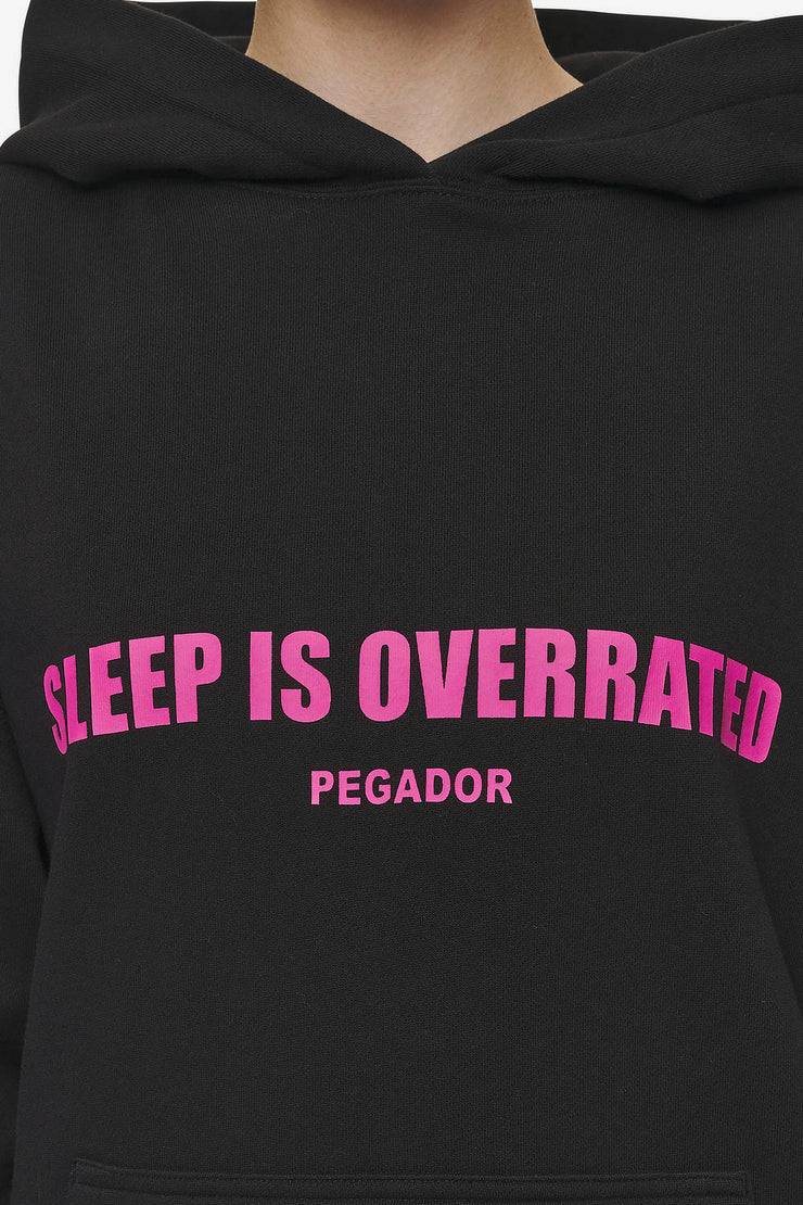 Pegador Tori Oversized Hoodie Washed Black Flash Sale
