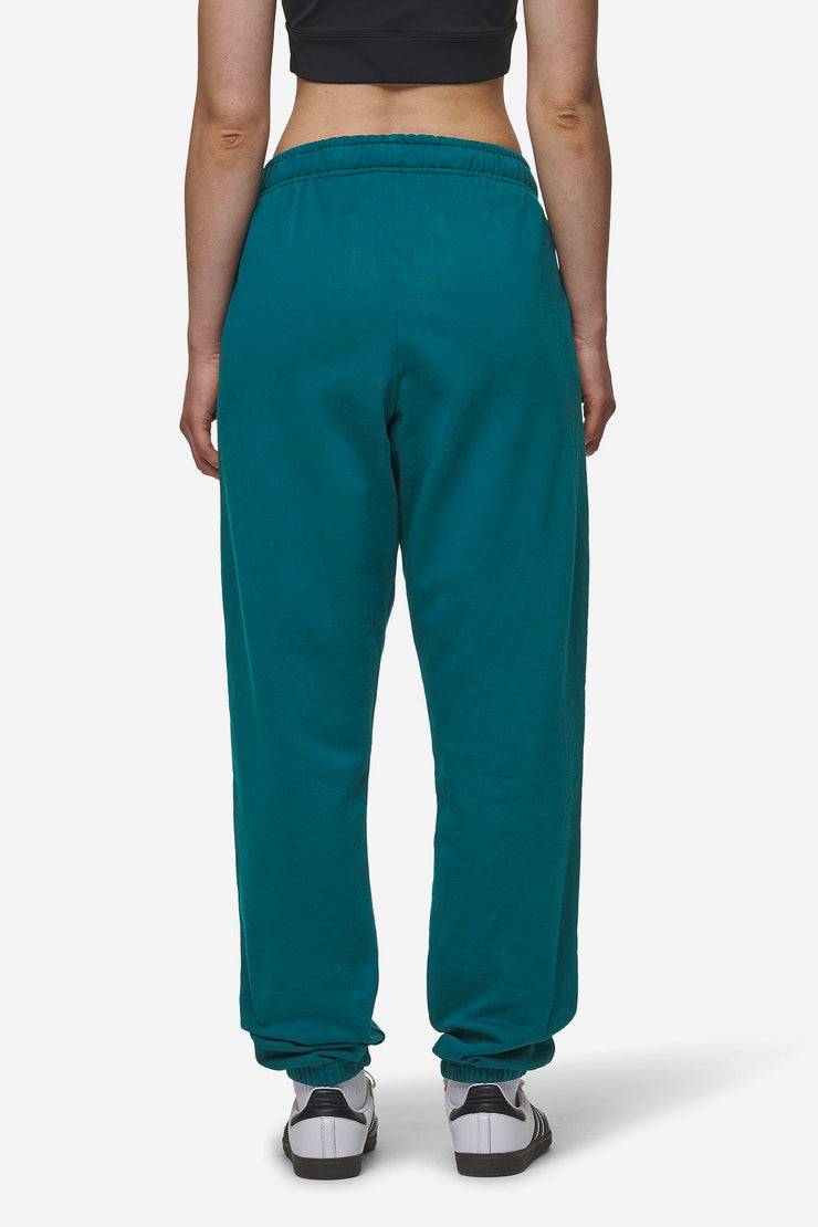 Pegador Villa High Waisted Sweat Pants Washed Urban Turquoise Black Gum Preisnachlass