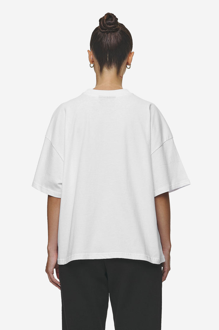 Pegador Bracy Heavy Oversized Tee White Black Gum Weihnachtsangebot