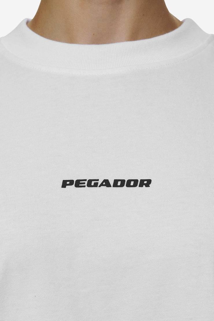 Pegador Bracy Heavy Oversized Tee White Black Gum Weihnachtsangebot