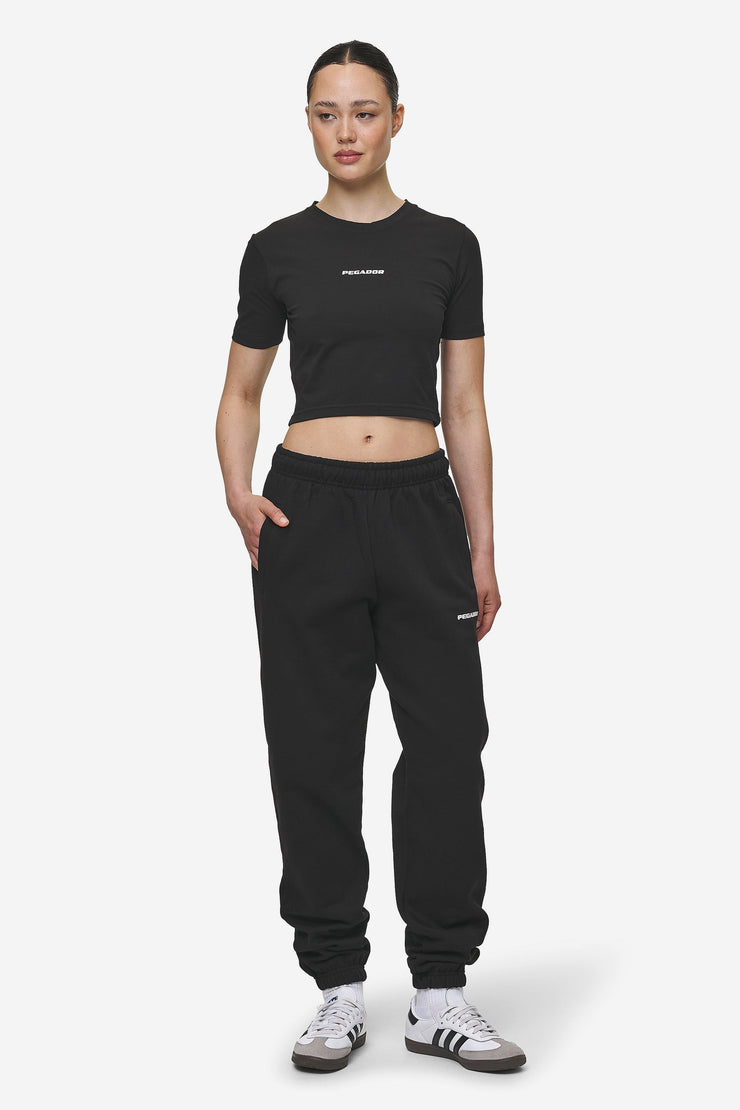 Pegador Ines Cropped Baby Tee Black White Gum Top Angebot