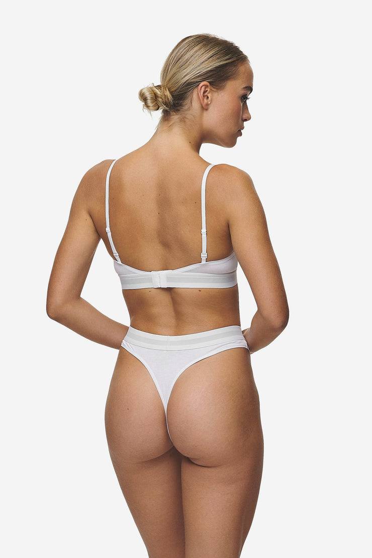 Pegador Senya Triangle Bralette White Black Blitzangebot