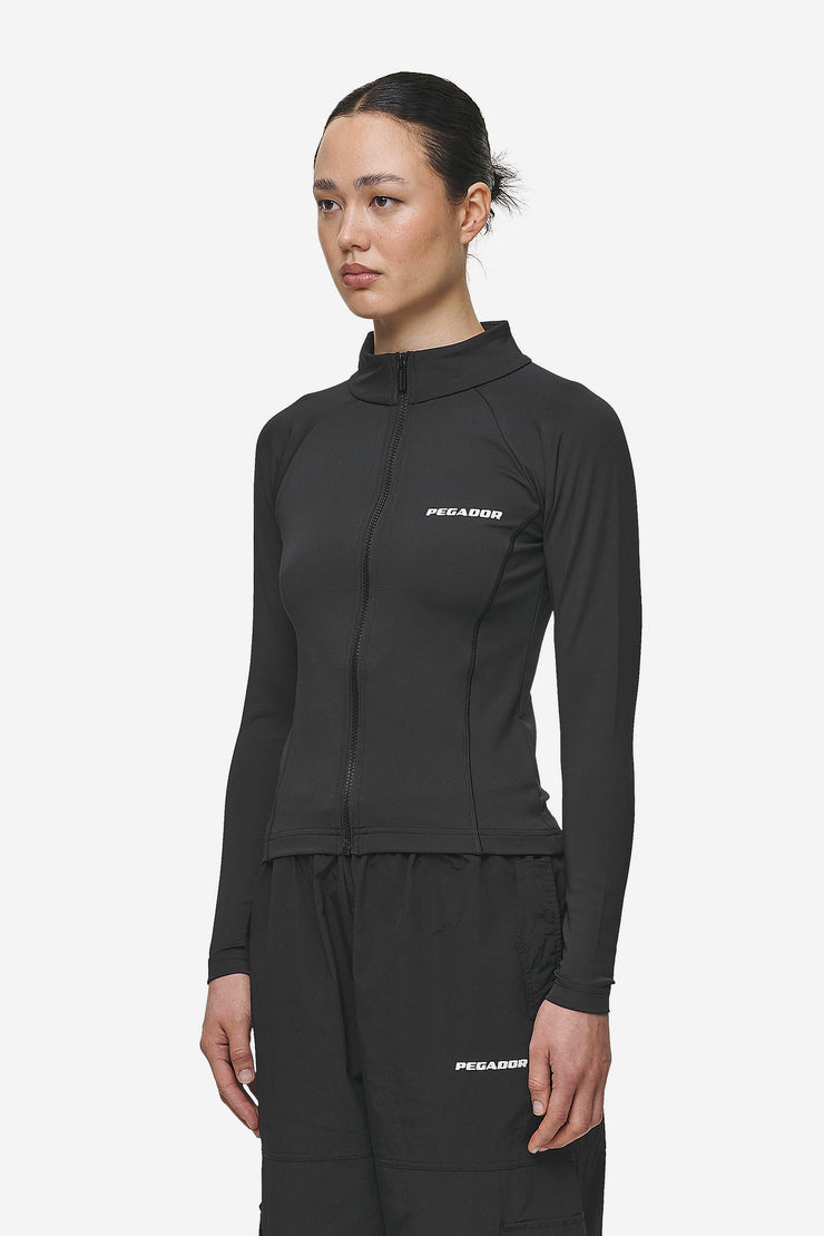 Pegador Tale Zip Longsleeve Black Räumungsverkauf