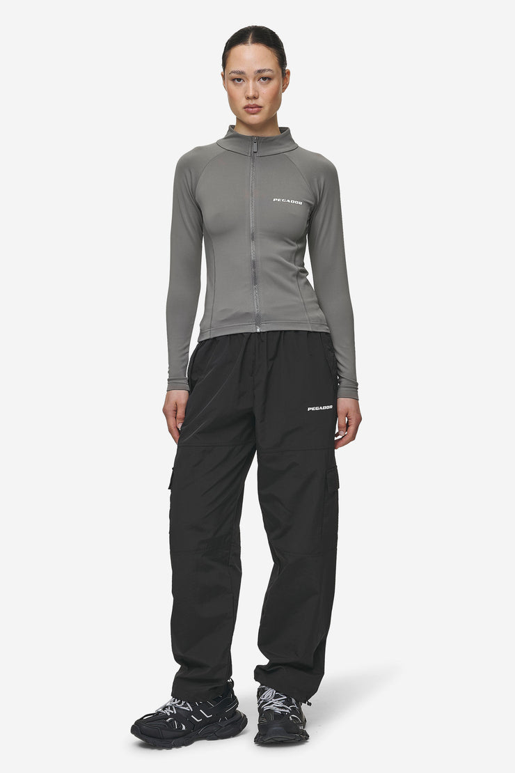 Pegador Tale Zip Longsleeve Deep Grey Kauf eins, bekomm eins gratis