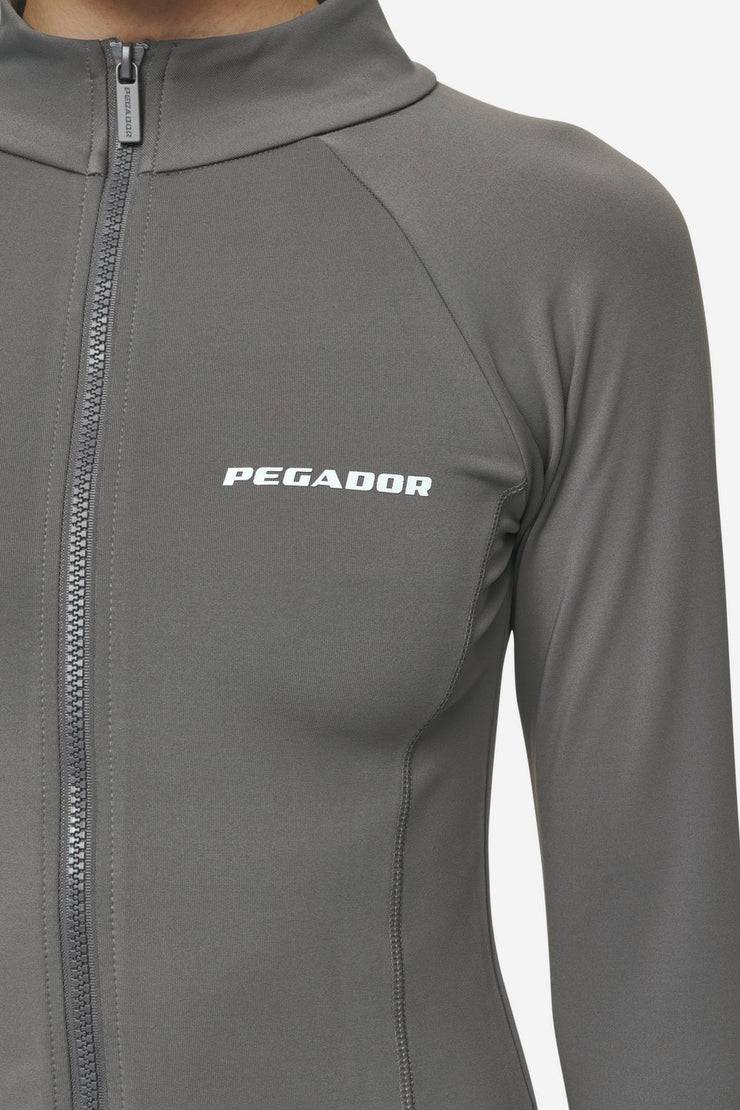 Pegador Tale Zip Longsleeve Deep Grey Kauf eins, bekomm eins gratis