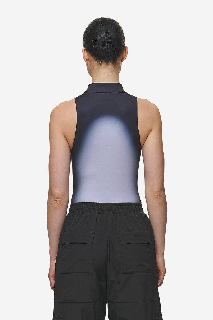Pegador Ashira Sprayed Zip Bodysuit Black White Tägliche Deals