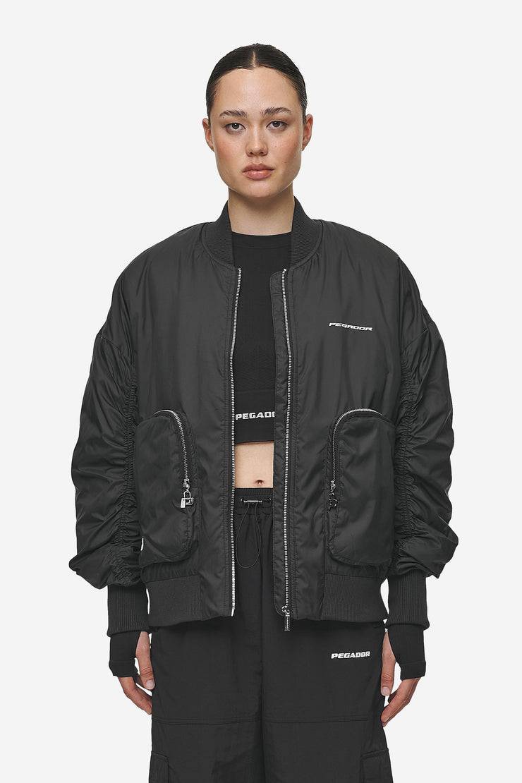 Pegador Shila Oversized Bomberjacket Black Letzte 3 Tage