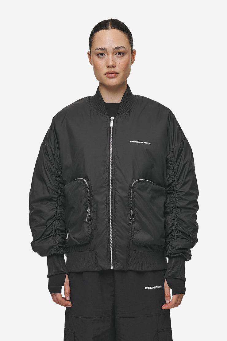 Pegador Shila Oversized Bomberjacket Black Letzte 3 Tage