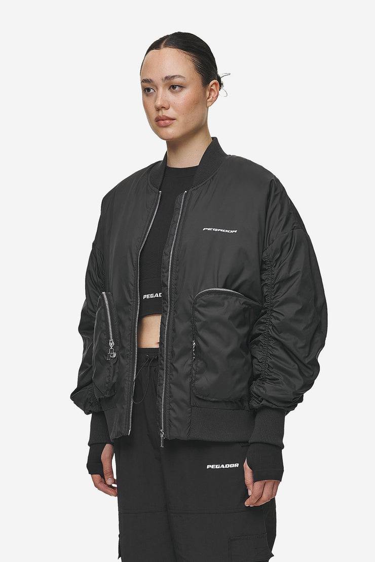 Pegador Shila Oversized Bomberjacket Black Letzte 3 Tage